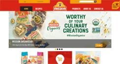 Desktop Screenshot of missionmenus.com